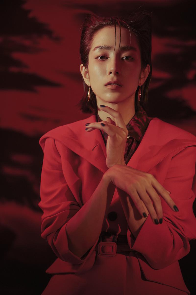 温貞菱擔任2021高雄電影節形象大使  時尚形象照變身帥氣吸血鬼-圖片